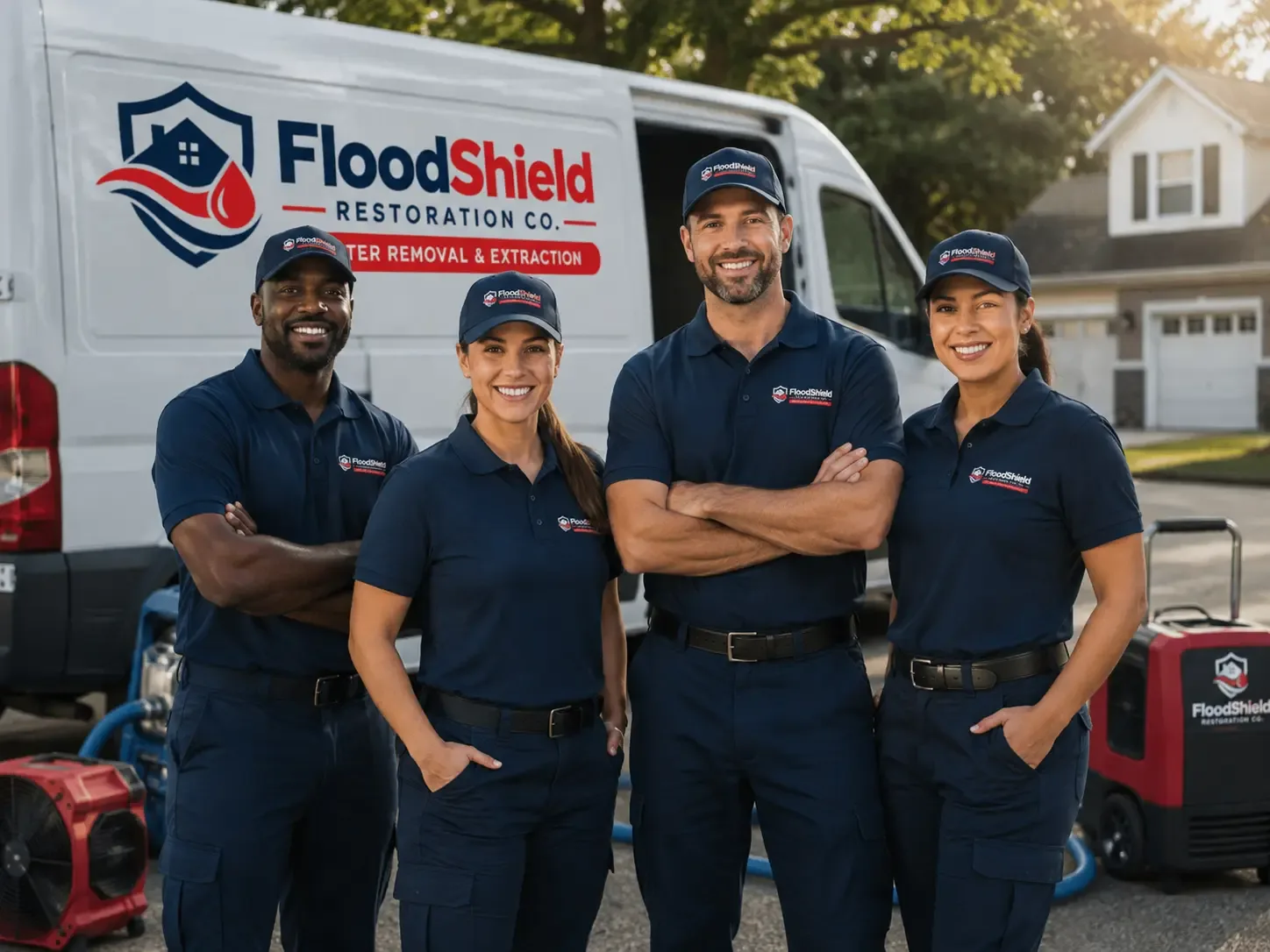 Flood Damage Restoration company in Aubrey, TX