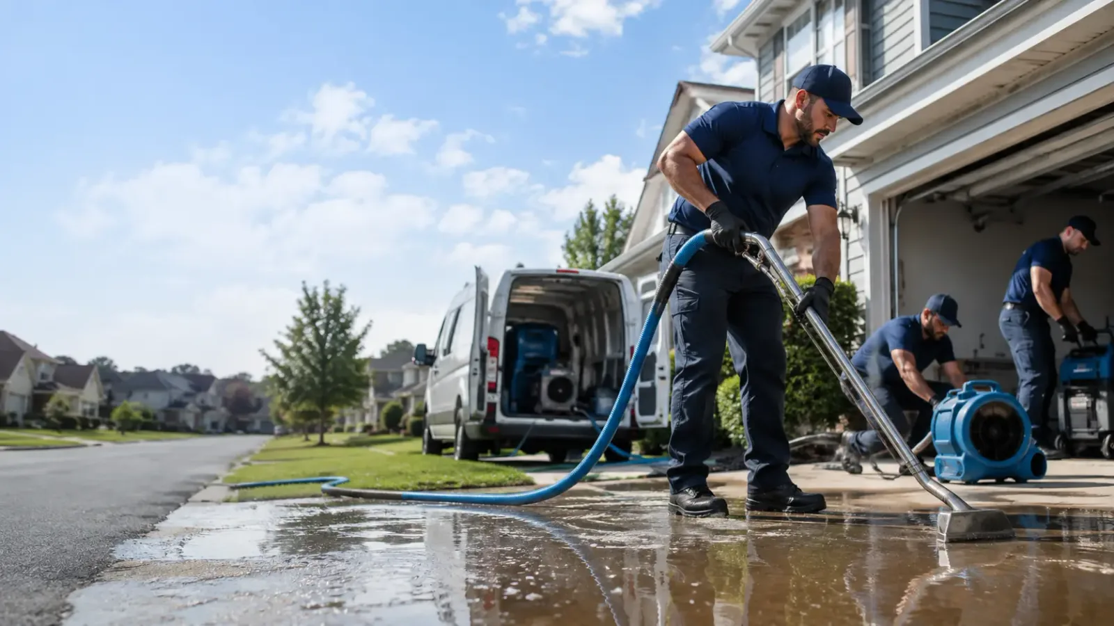 Flood Damage Restoration in Aubrey, TX